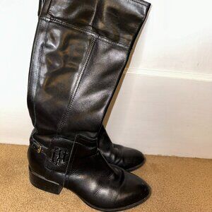 Tommy Hilfiger black riding boots